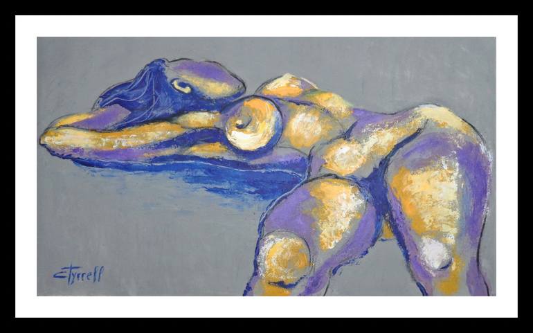 Original Figurative Nude Painting by Carmen Tyrrell