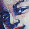 canvas painting detail