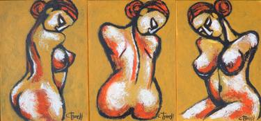 Print of Nude Paintings by Carmen Tyrrell