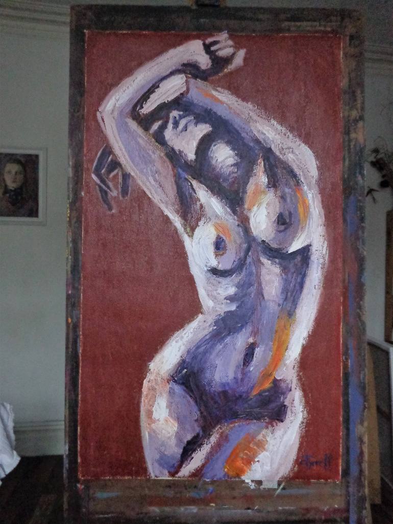 Original Nude Painting by Carmen Tyrrell