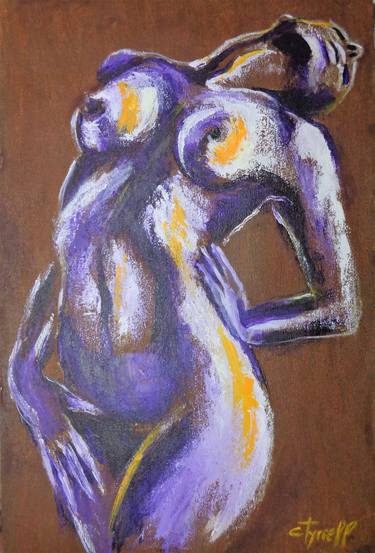 Original Figurative Nude Paintings by Carmen Tyrrell