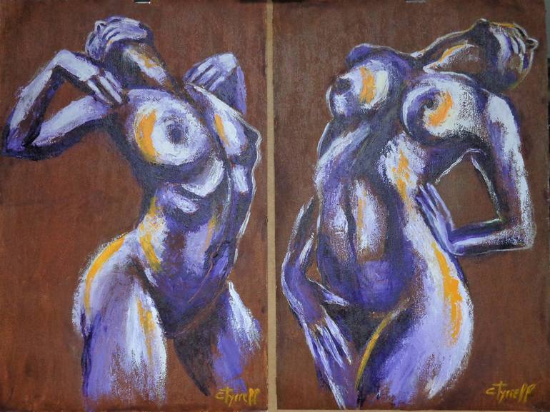 Original Nude Painting by Carmen Tyrrell