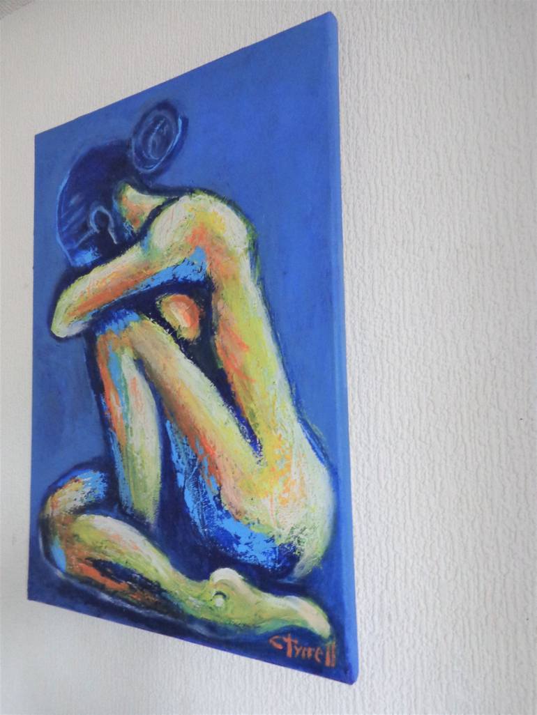 Original Figurative Nude Painting by Carmen Tyrrell