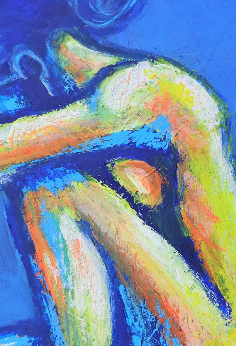 Original Figurative Nude Painting by Carmen Tyrrell