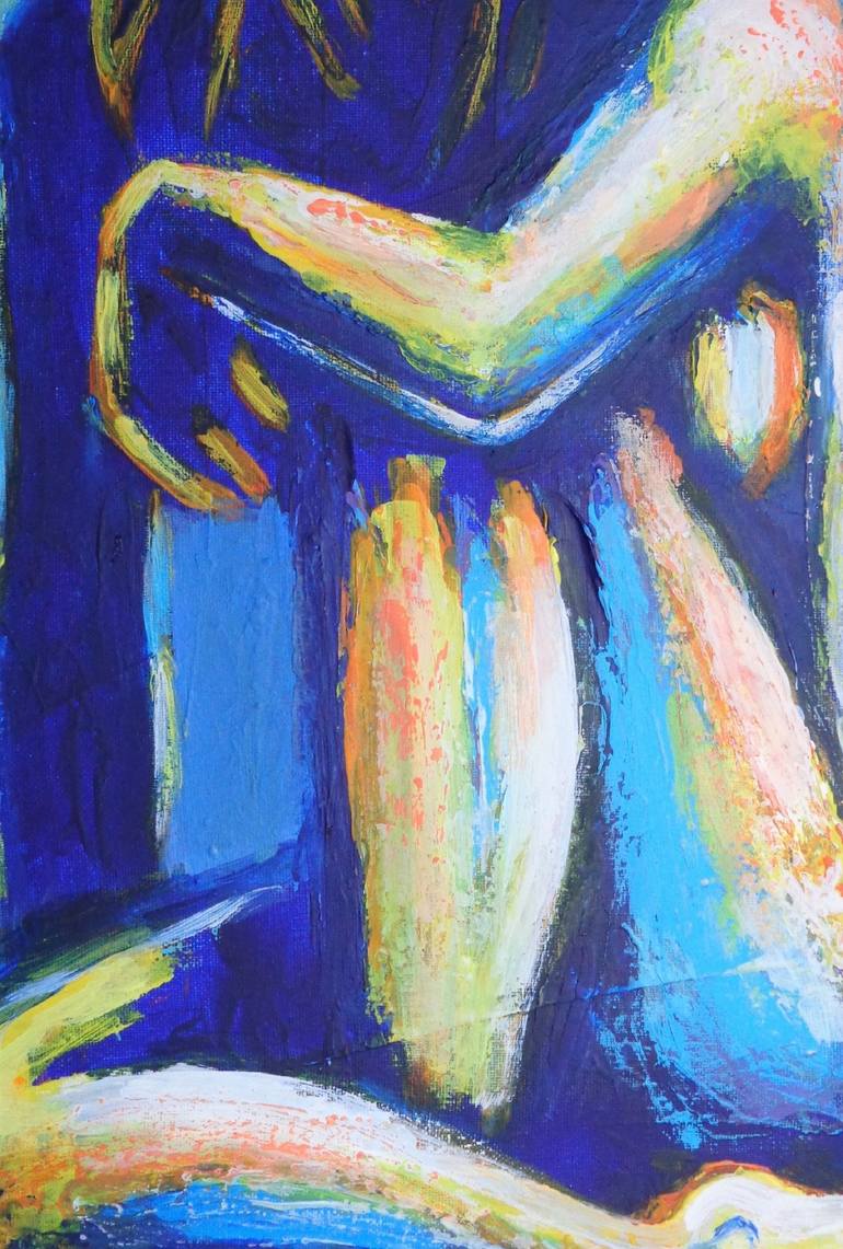 Original Figurative Nude Painting by Carmen Tyrrell