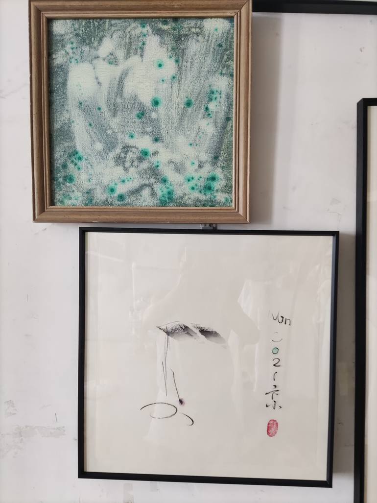 Original Contemporary People Painting by Min Zou