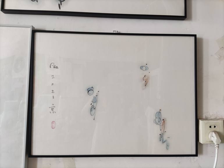 Original Contemporary People Painting by Min Zou