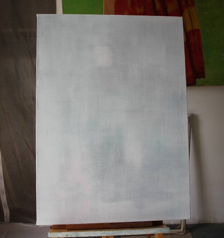 Original Conceptual People Painting by Min Zou