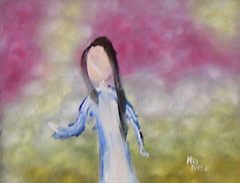 Print of Abstract Expressionism People Paintings by Min Zou