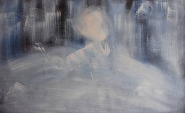 Original Abstract Expressionism People Paintings by Min Zou