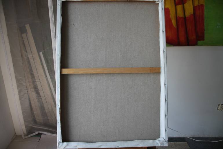 Original Abstract People Painting by Min Zou