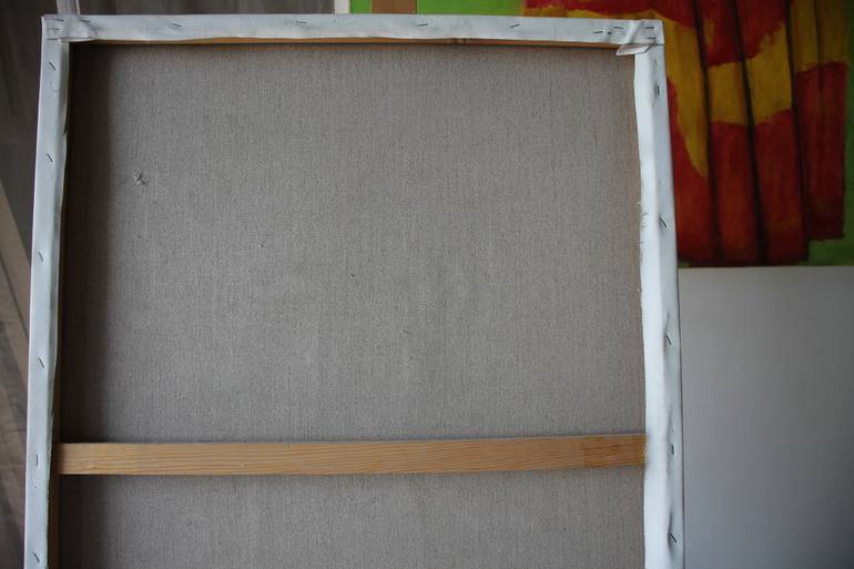 Original Abstract People Painting by Min Zou