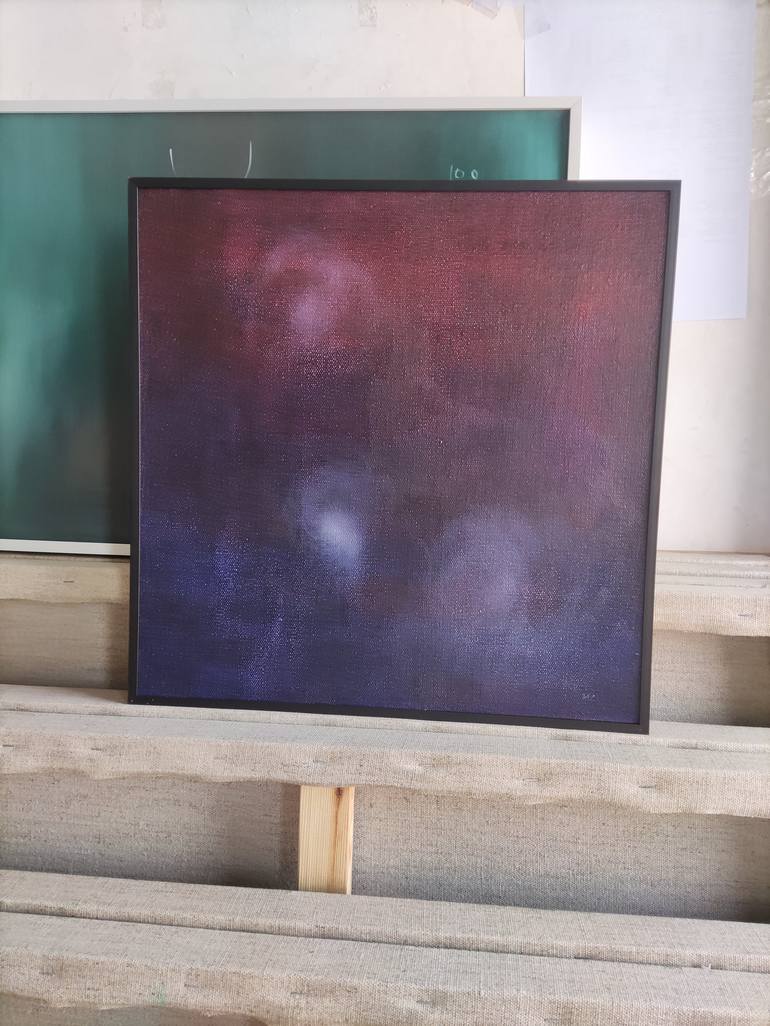 Original Conceptual Abstract Painting by Min Zou