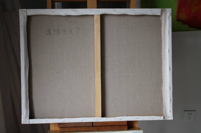 Original Figurative Abstract Painting by Min Zou