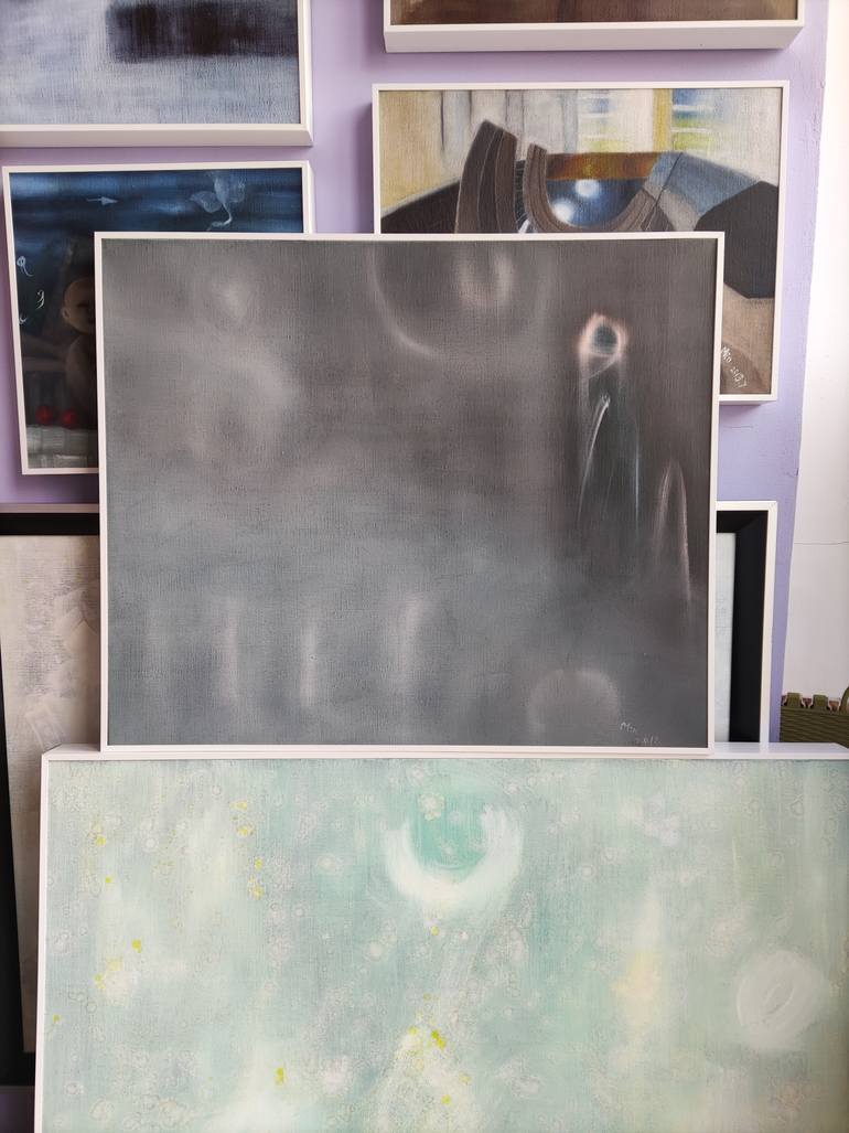 Original Modernism Abstract Painting by Min Zou