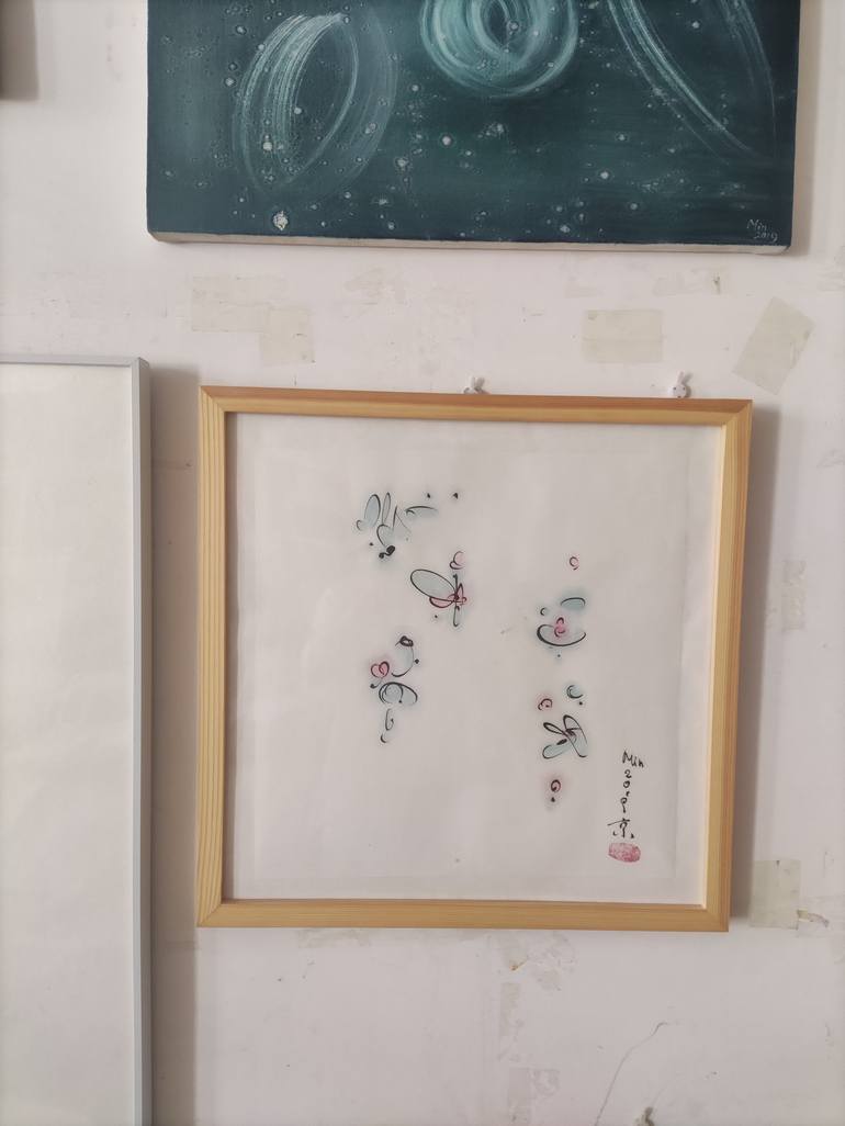 Original Abstract Nature Painting by Min Zou