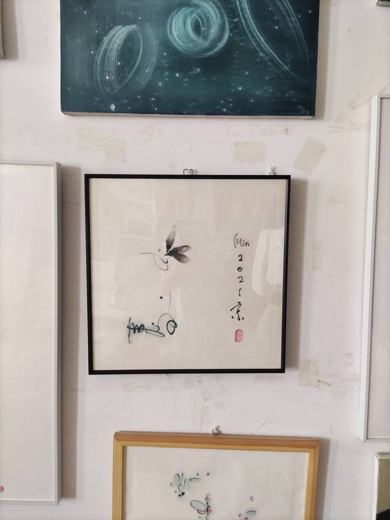 Original Conceptual Culture Painting by Min Zou