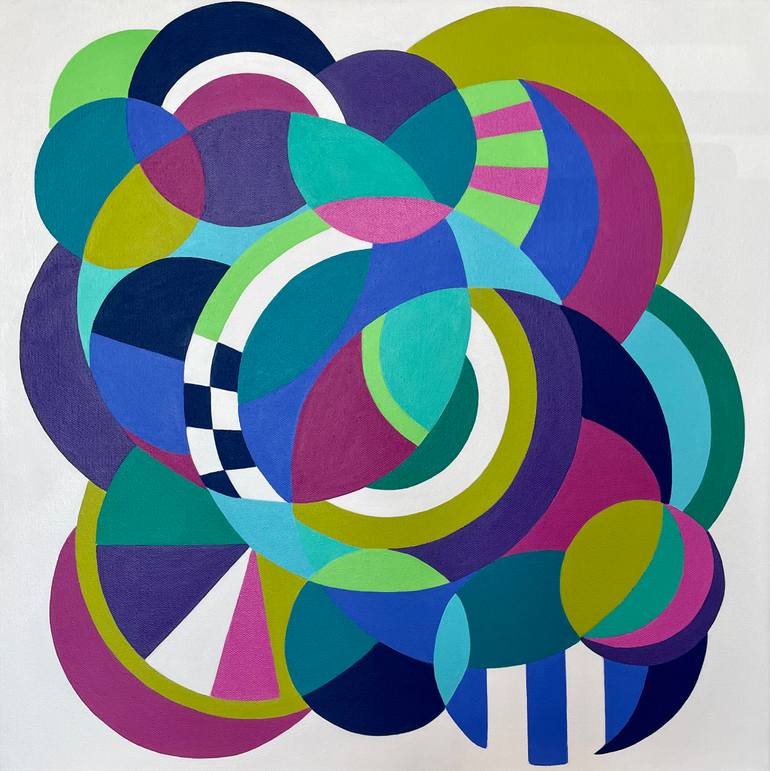 Original Abstract Painting by Miki Sexton | Abstract Art on Canvas | The Way To Go