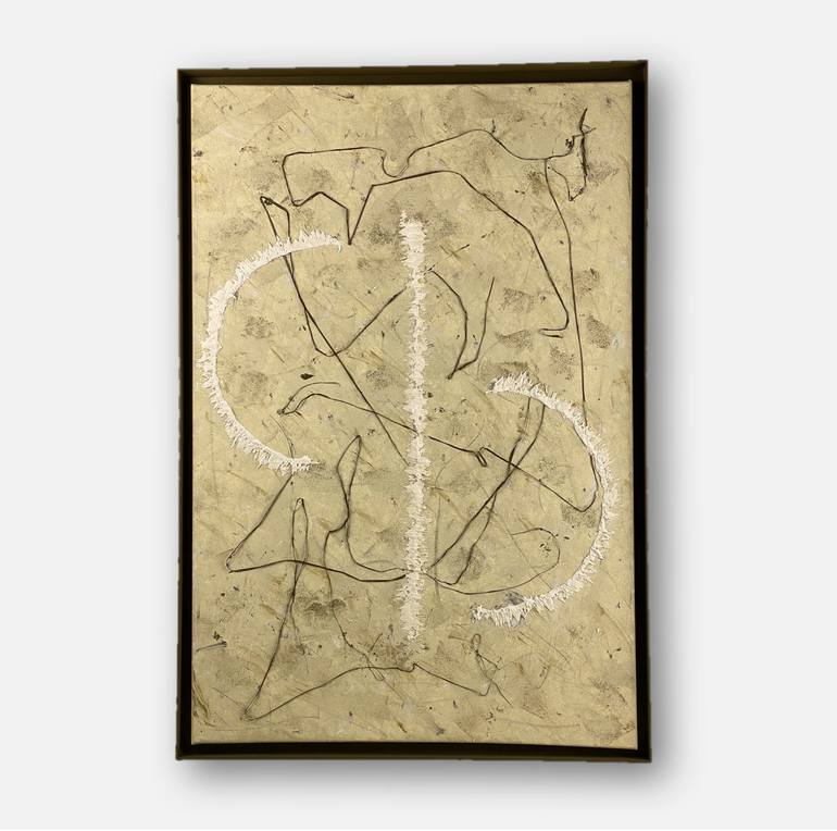 Original Contemporary Abstract Mixed Media by Magali Rozenberg