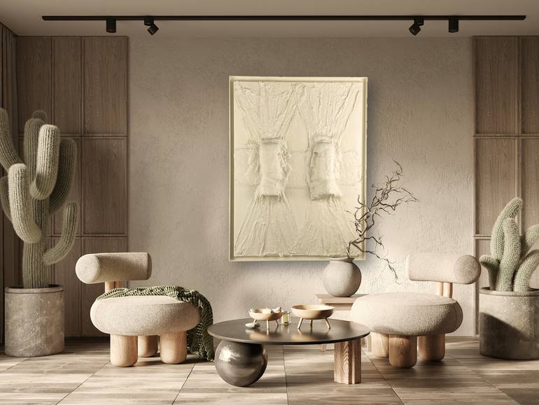 Original Contemporary Abstract Mixed Media by Magali Rozenberg