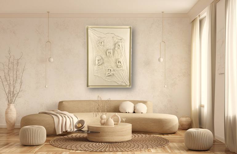 Original Figurative Abstract Mixed Media by Magali Rozenberg