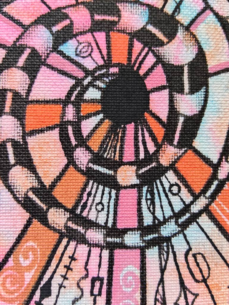 Original Conceptual Abstract Drawing by Leka Soul