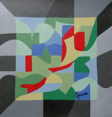 Original Abstract Painting by Rodrigo Andriàn