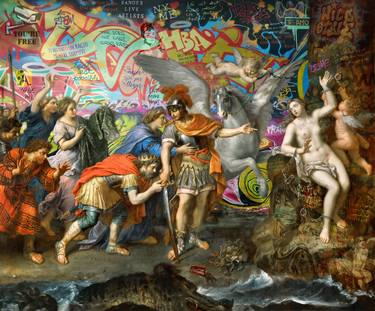 Original Classical mythology Paintings by Marco Battaglini