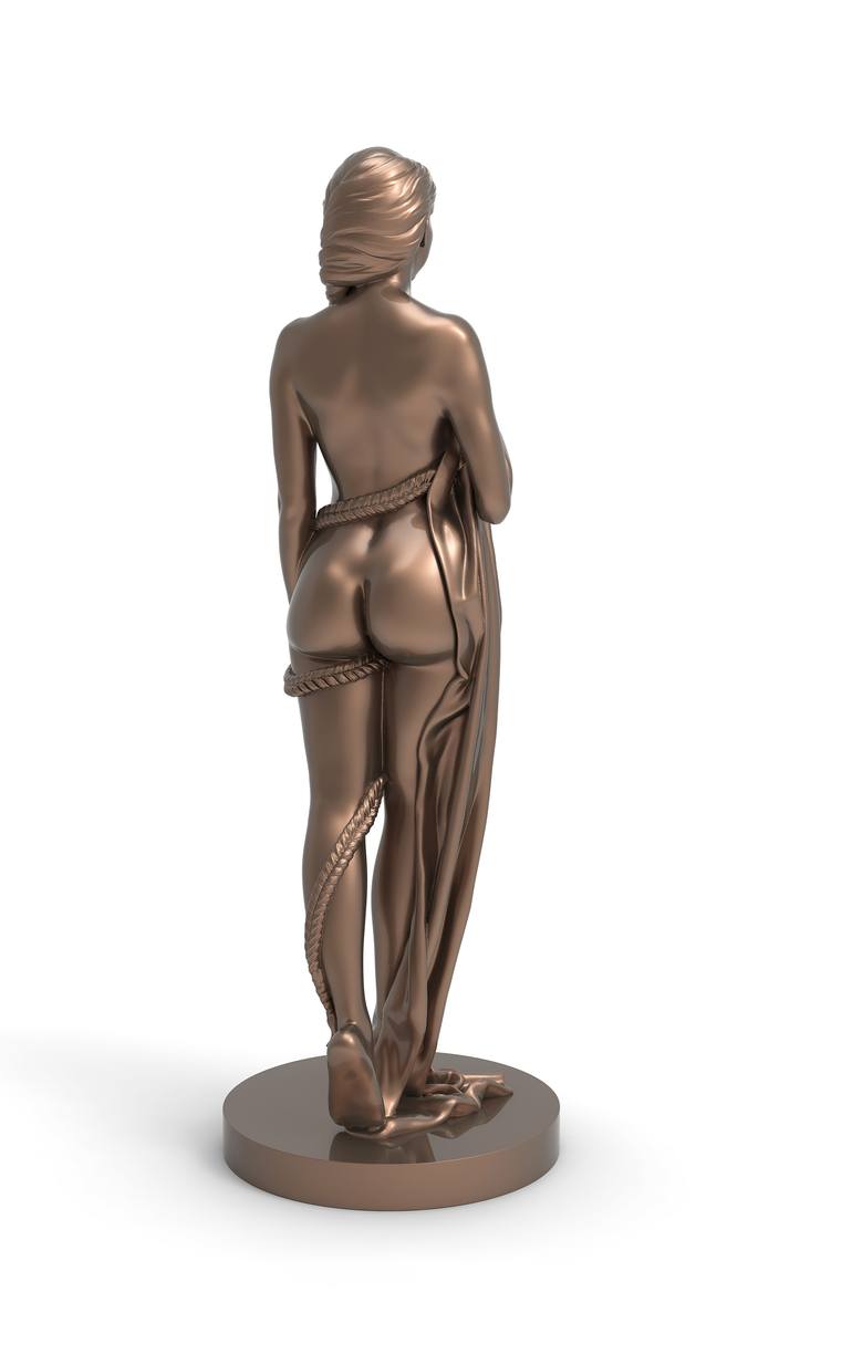 Original Conceptual Pop Culture/Celebrity Sculpture by Marco Battaglini