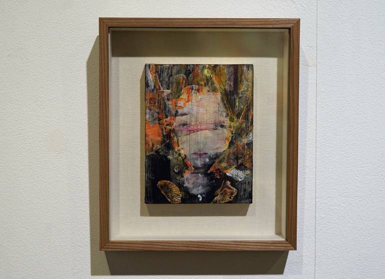 Original Abstract Expressionism Women Painting by Seungeun Suh