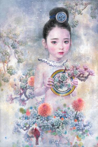 Print of Surrealism Love Paintings by Seungeun Suh