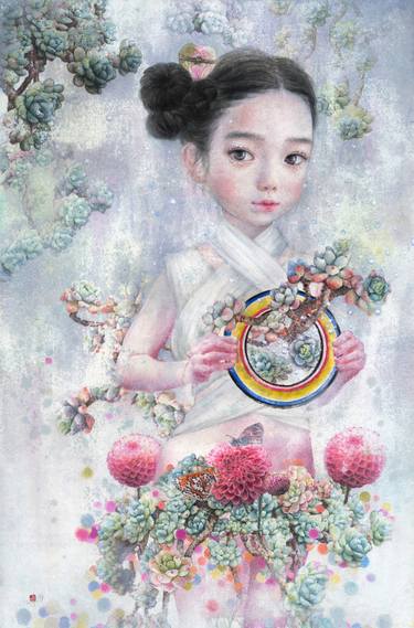Print of Fine Art Love Paintings by Seungeun Suh