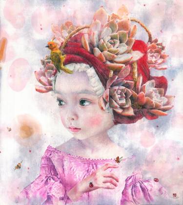 Print of Children Paintings by Seungeun Suh