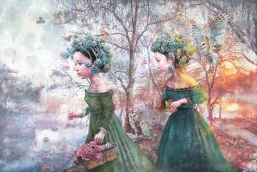Print of Fine Art People Paintings by Seungeun Suh