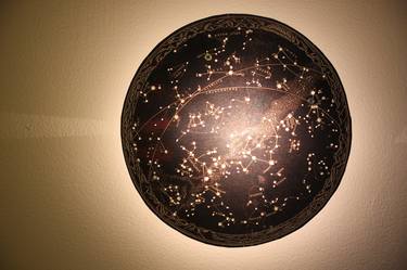 Original Conceptual Outer Space Sculpture by Ana Vizcarra Rankin
