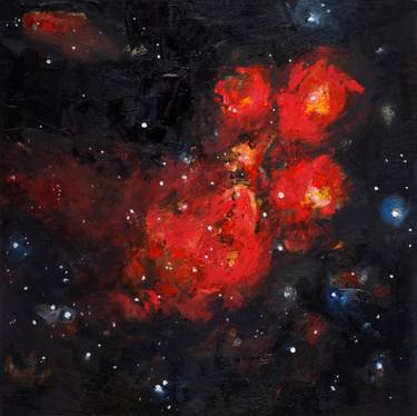 Saatchi Art Artist Ana Vizcarra Rankin; Paintings, “Cat's Paw Nebula” #art