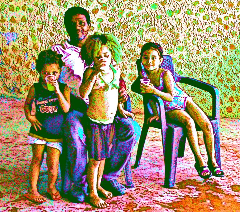 Original Digital Art Cartoon Mixed Media by Erwin Hollecker