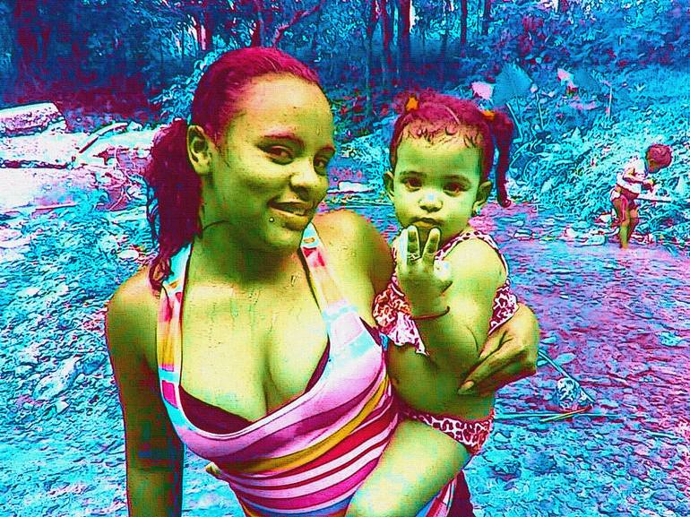Original Digital Art Cartoon Mixed Media by Erwin Hollecker
