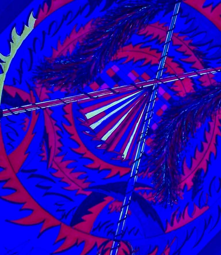 Original Geometric Abstract Drawing by Anthony Richison