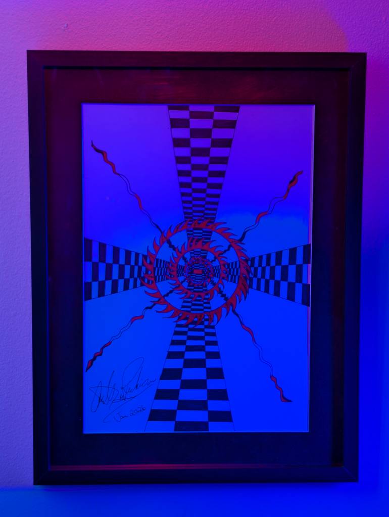 Original Abstract Geometric Drawing by Anthony Richison