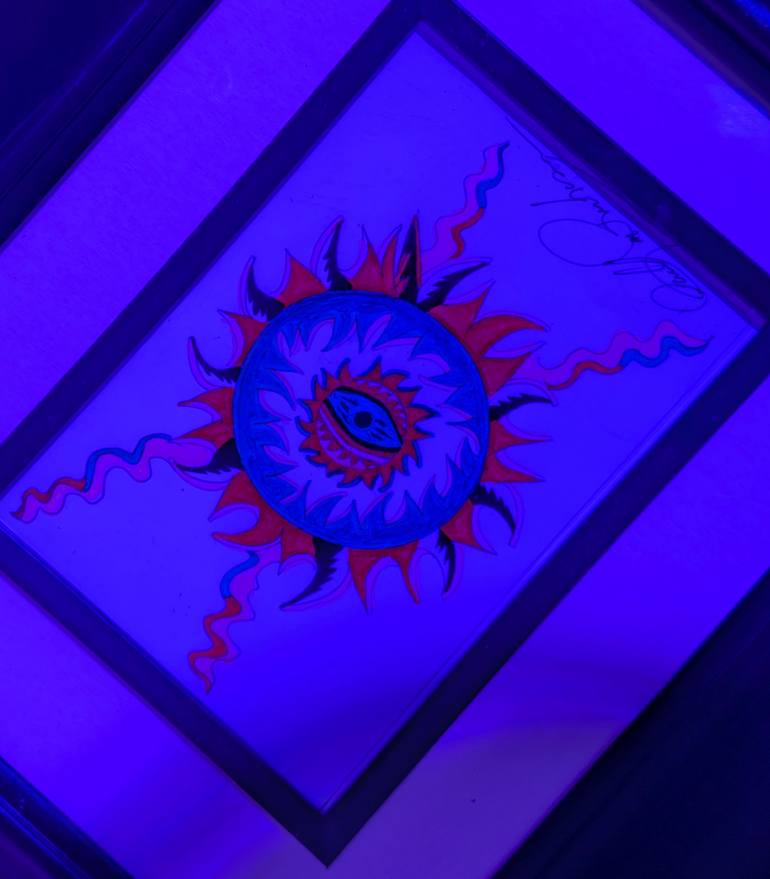 Original Geometric Abstract Drawing by Anthony Richison