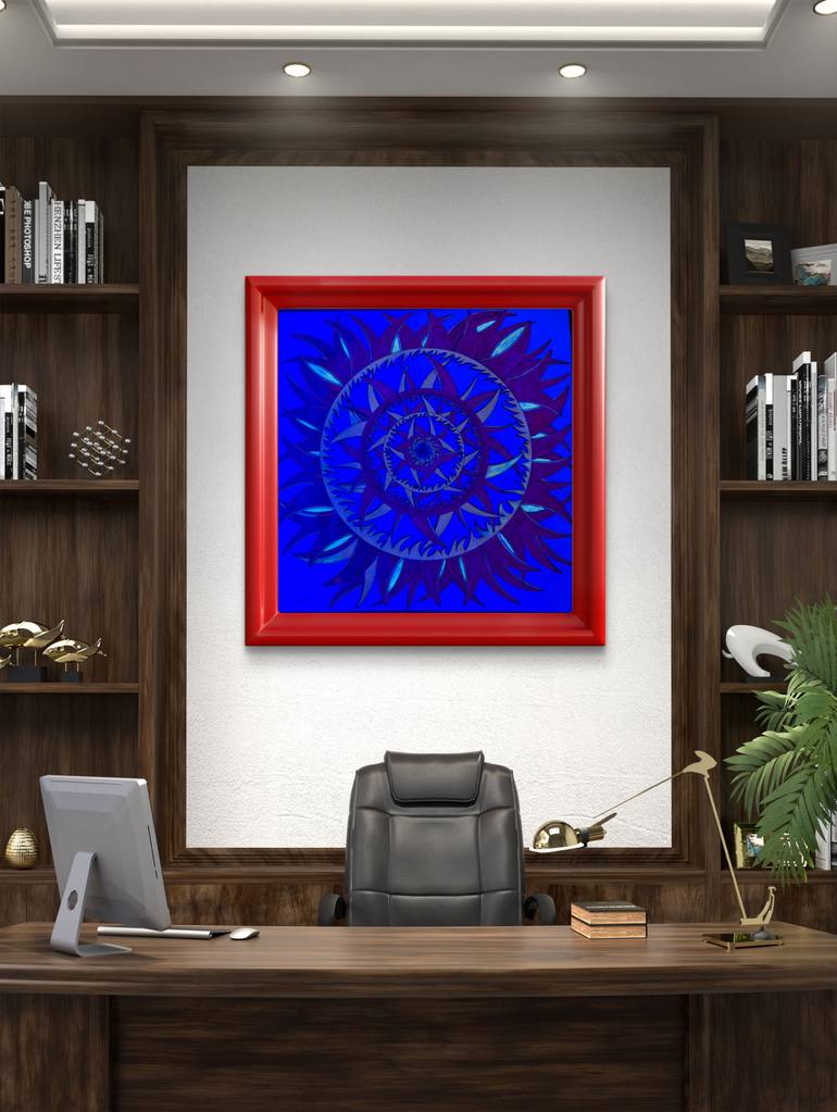 Original Geometric Abstract Drawing by Anthony Richison