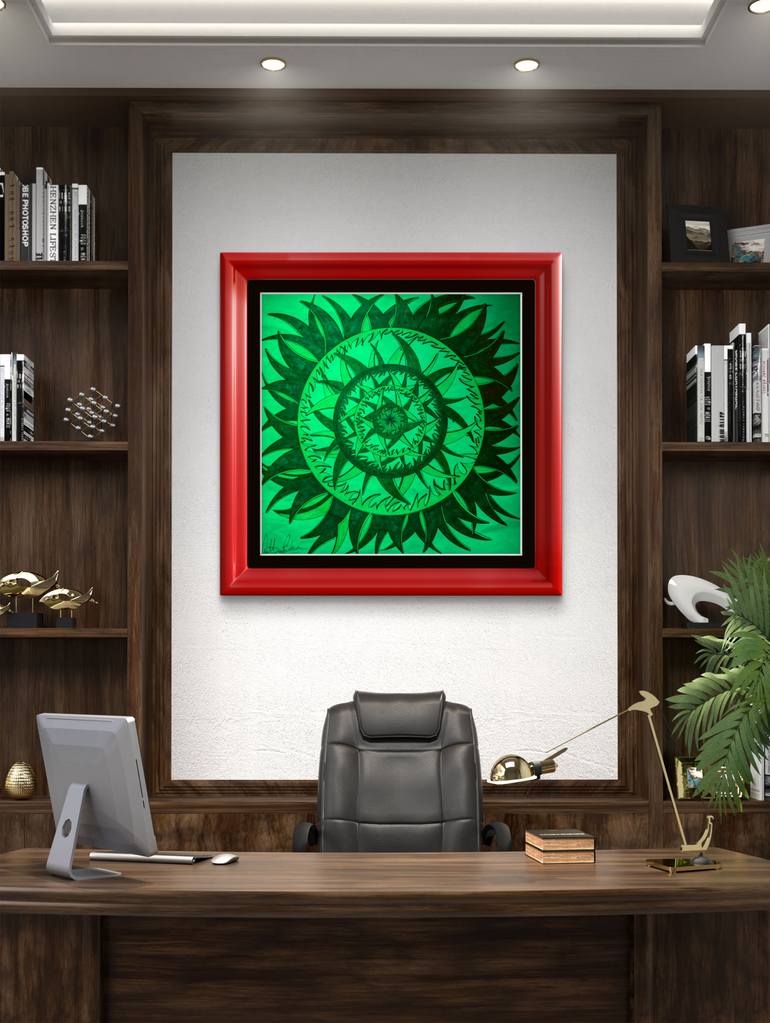 Original Geometric Abstract Drawing by Anthony Richison