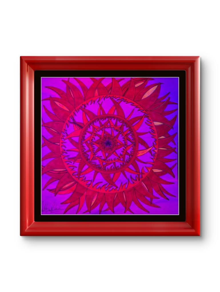 Original Geometric Abstract Drawing by Anthony Richison
