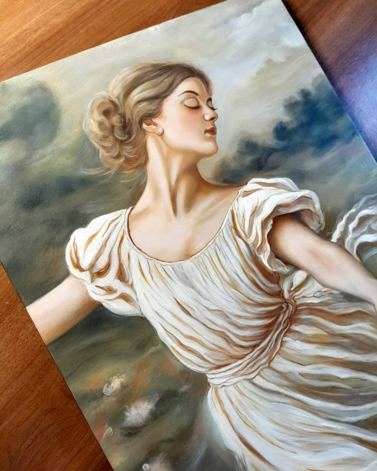 Original Contemporary Women Painting by Aen Solarie