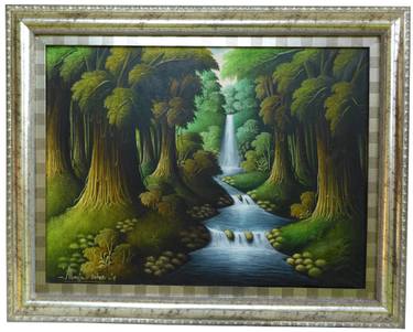 Original Impressionism Landscape Paintings by Dewangga Satria