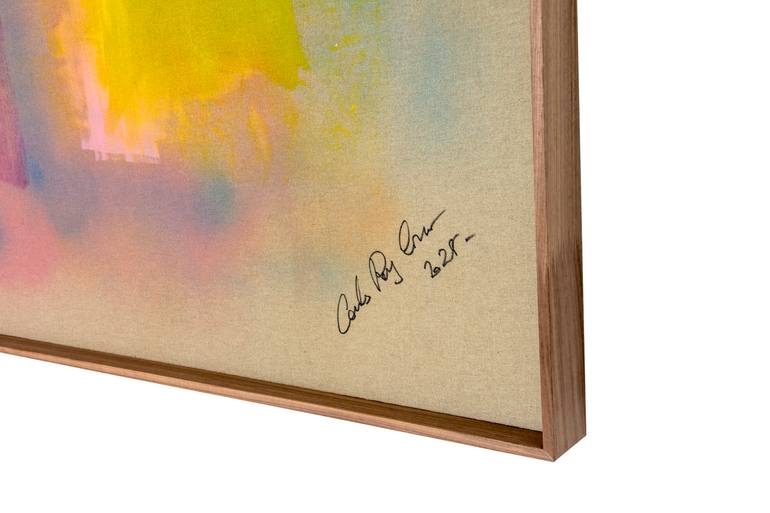 Original Abstract Expressionism Abstract Painting by Carlos Perez Lorca