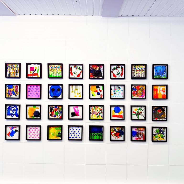 Original Abstract Painting by Carlos Perez Lorca