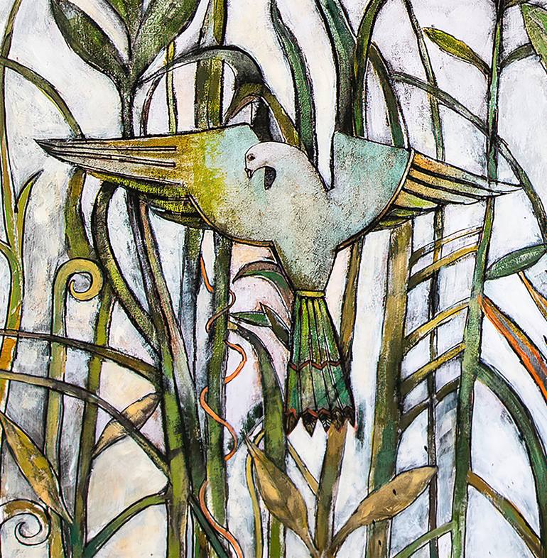 Original Conceptual Garden Printmaking by Robert Malcolm