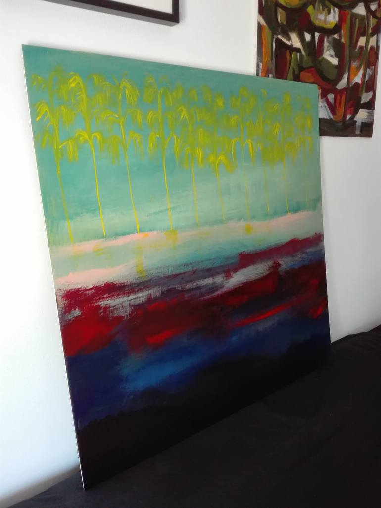 Original Expressionism Nature Painting by Silvia Rossi